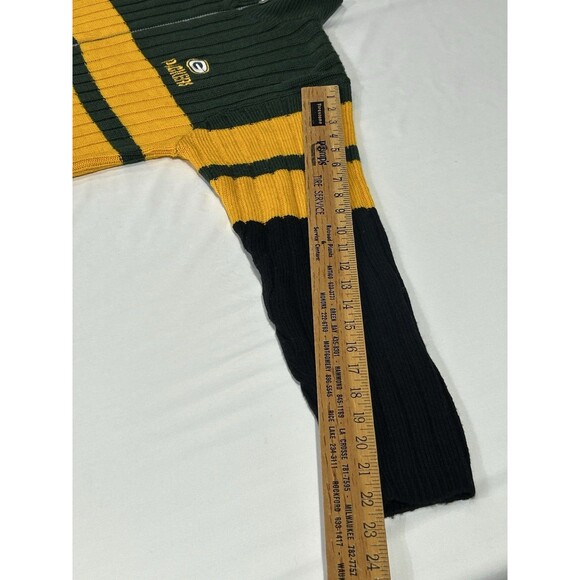 Vintage Green Bay Packers NFL Sweater Full Zip Adult Medium Game Day P2 - Picture 9 of 12